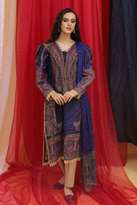 2PC Lawn Digital Print - Dupatta  - Purple U2772