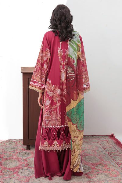 2 Piece - Embroidered Paste Printed Lawn Suit U2779