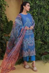 2 Piece - Embroidered Organza Suit L2318
