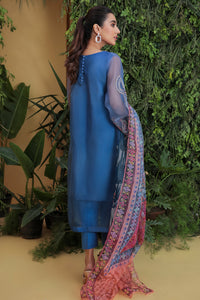 2 Piece - Embroidered Organza Suit L2318