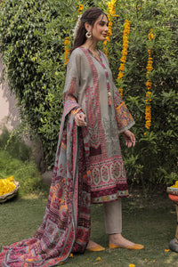 3 Piece - Embroidered Texture Lawn Suit P0638 (SO)